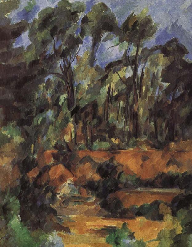 Paul Cezanne forest Spain oil painting art